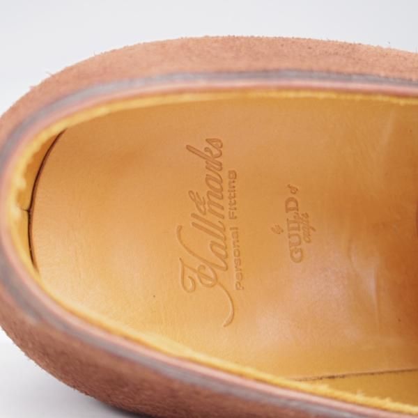 未使用★(HM)ギルド・オブ・クラフツ US7D【税込上代￥165,000-★Toffee/ハンドソーンウェルテッド製法】スエード/濃茶★k496