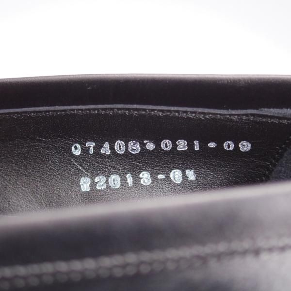 極美品★三陽山長 SIZE 6.5【定価￥80,300-★弥伍郎/R2013ラスト】コインローファー/カーフ/黒/YAGORO/Sanyo Yamacho★k498