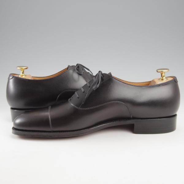 未使用★(浅草)ギルド・オブ・クラフツ SIZE 8(S)【定価￥115,500-★Blackie/ストレートチップ】カーフ/黒/メンズ/Guild of crafts★k499