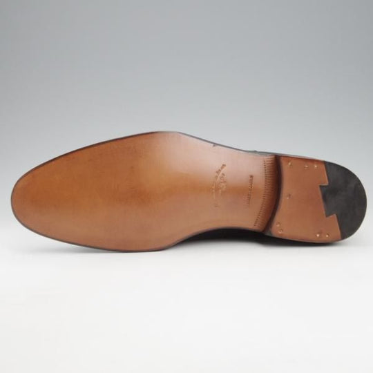 未使用★(浅草)ギルド・オブ・クラフツ SIZE 8(S)【定価￥115,500-★Blackie/ストレートチップ】カーフ/黒/メンズ/Guild of crafts★k499