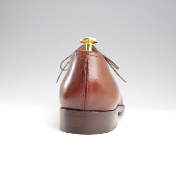 極美品★(仏)ベルルッティ SIZE 8.5【モデル定価￥353,100-★アレッサンドロ/ALESSANDRO】ヴェネチアレザー/ホールカット/茶/Berluti★k500
