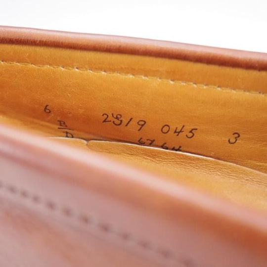 ★オールデン 6D【現行定価13万円程度★コインローファー/6764/ユナイテッドアローズ別注】ヴァンラスト/カーフ/濃茶/メンズ/ALDEN★k502