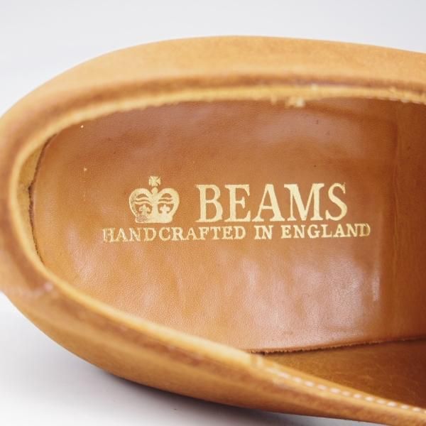美品★(英)チーニー 6.5E【貴重★BEAMS別注/モンクストラップ】6184ラスト/スエード/茶/メンズ/CHEANEY★k503