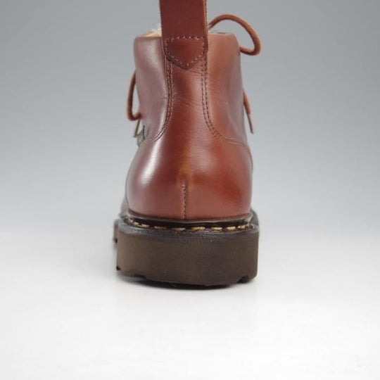 極美品★パラブーツ SIZE 6.5【貴重★フォック仕様(アザラシの毛皮)/MUCY】ミューシー/チロリアンブーツ/マロン/茶/Paraboot★k504