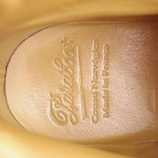 極美品★パラブーツ SIZE 6.5【貴重★フォック仕様(アザラシの毛皮)/MUCY】ミューシー/チロリアンブーツ/マロン/茶/Paraboot★k504