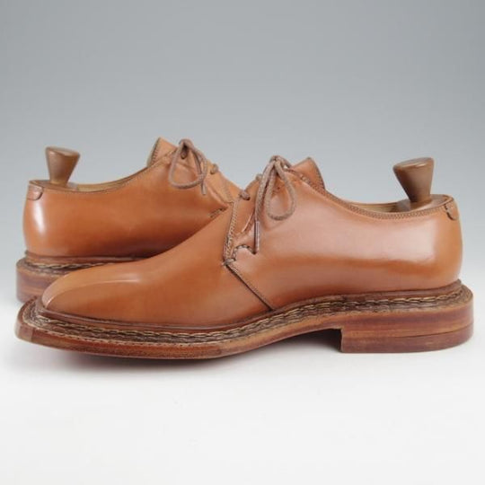 未使用★(浅草)ギルド・オブ・クラフツ US8E程度【税込上代￥220,000-★ノルウィージャン製法/純正ツリー付】薄茶★k508