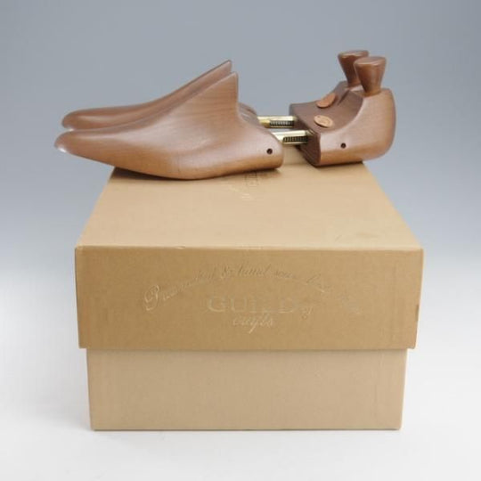 未使用★(浅草)ギルド・オブ・クラフツ US8E程度【税込上代￥220,000-★ノルウィージャン製法/純正ツリー付】薄茶★k508