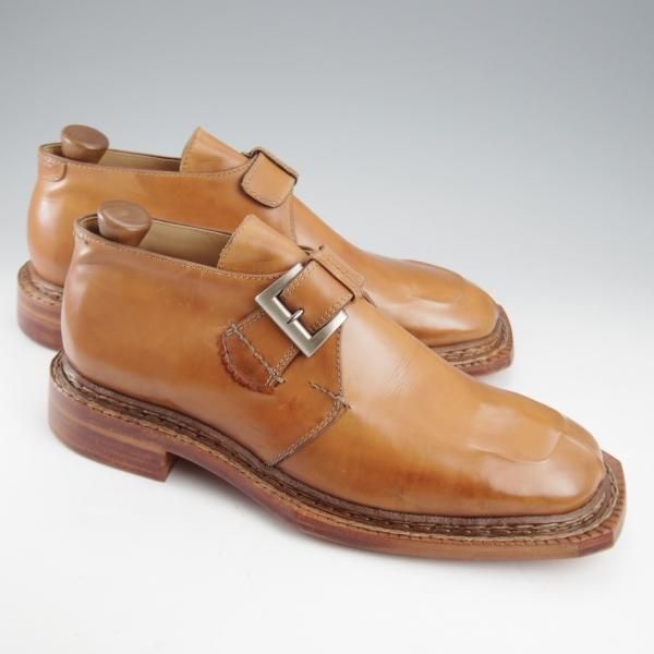 未使用★(浅草)ギルド・オブ・クラフツ US8E程度【税込上代￥253,000-★ノルウィージャン製法/純正ツリー付】薄茶★k510