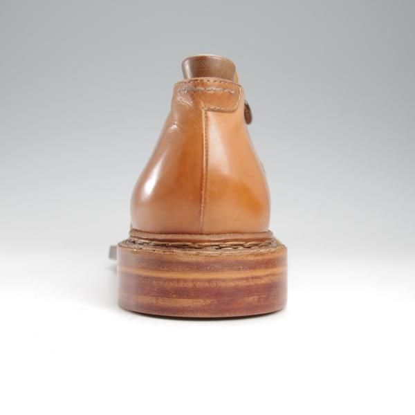 未使用★(浅草)ギルド・オブ・クラフツ US8E程度【税込上代￥253,000-★ノルウィージャン製法/純正ツリー付】薄茶★k510