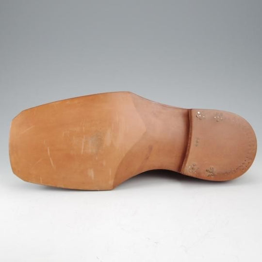 未使用★(浅草)ギルド・オブ・クラフツ US8E程度【税込上代￥253,000-★ノルウィージャン製法/純正ツリー付】薄茶★k510