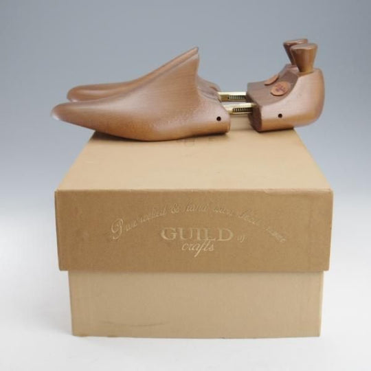 未使用★(浅草)ギルド・オブ・クラフツ US8E程度【税込上代￥253,000-★ノルウィージャン製法/純正ツリー付】薄茶★k510