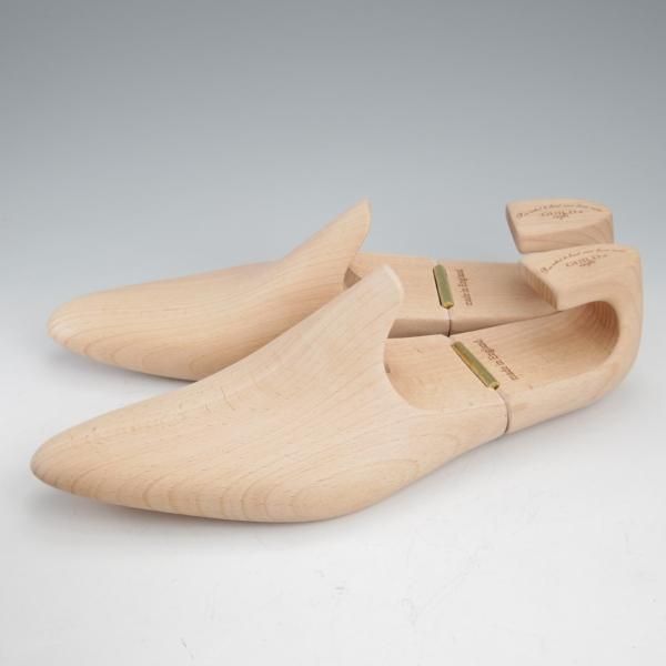 未使用★(浅草)ギルド・オブ・クラフツ SIZE 7(M)【定価￥115,500-★Blackie/(英国製)純正シューツリー付き】ストレートチップ/黒★k511