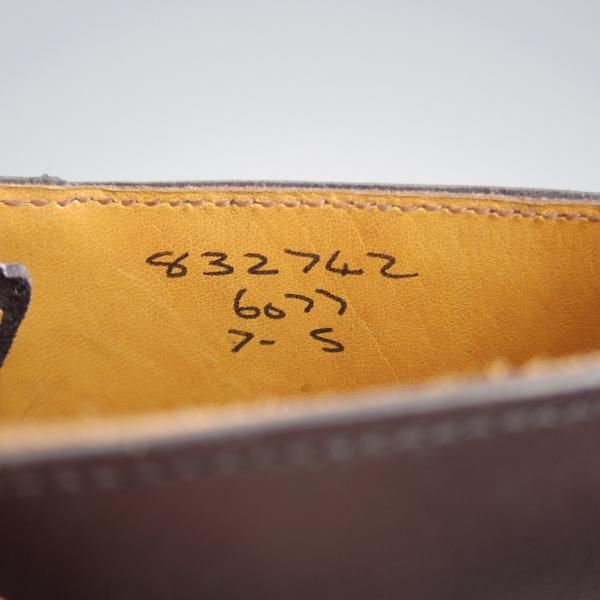 ほぼ試着程度★トリッカーズ SIZE 7【現行モデル定価￥132,000-★ポールスミス別注/モンキーブーツ】6077/カーフ/黒/Tricker's★k529