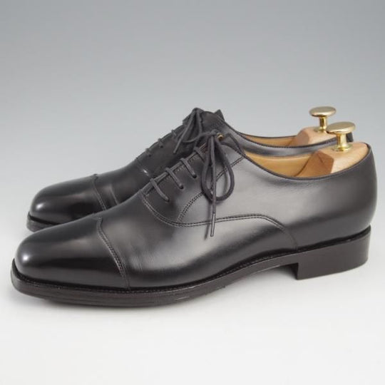 美品★Oriental/オリエンタル SIZE 6.5【定価￥66,000-★BERKLEY/バークレー/ショートウイング】7950ラスト/カーフ/黒/メンズ★k530