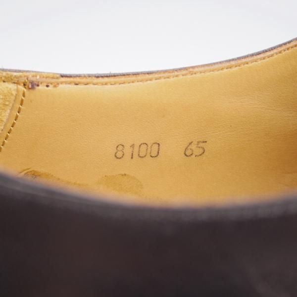 美品★Oriental/オリエンタル SIZE 6.5【定価￥66,000-★BERKLEY/バークレー/ショートウイング】7950ラスト/カーフ/黒/メンズ★k530