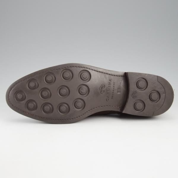 極美品★(スペイン製)カルミナ SIZE 6.5【トレーディングポスト別注★フルブローグ/815】FORESTラスト/スエード/濃茶/CARMINA★k531