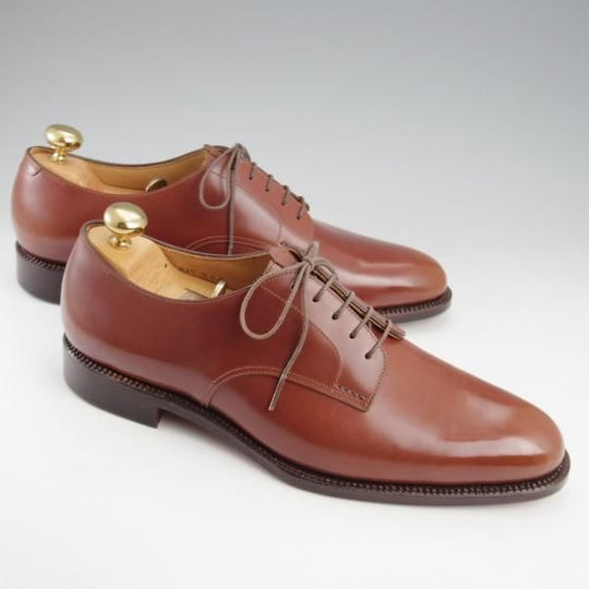 未使用★(浅草)ギルド・オブ・クラフツ US7D【税込上代￥220,000-★Suzette/ハンドソーンウェルテッド製法/純正シューツリー付】茶★k533