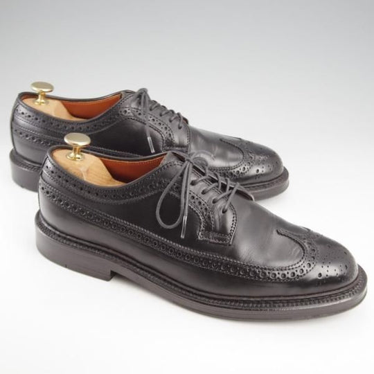 極上★オールデン 6.5D【定価￥133,100-★クロムエクセルレザー仕様/ロングウイング/97522】バリーラスト/黒/メンズ/ALDEN★k535