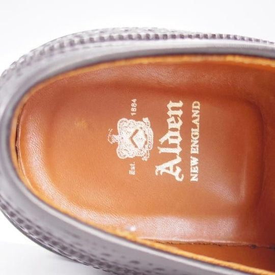 極上★オールデン 6.5D【定価￥133,100-★クロムエクセルレザー仕様/ロングウイング/97522】バリーラスト/黒/メンズ/ALDEN★k535