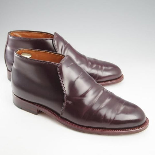 美品★オールデン 8E【貴重★#8コードバン×アンティークエッジ/NY店取扱モデル】D7704/チャッカブーツ/アバディーンラスト/ALDEN★k537