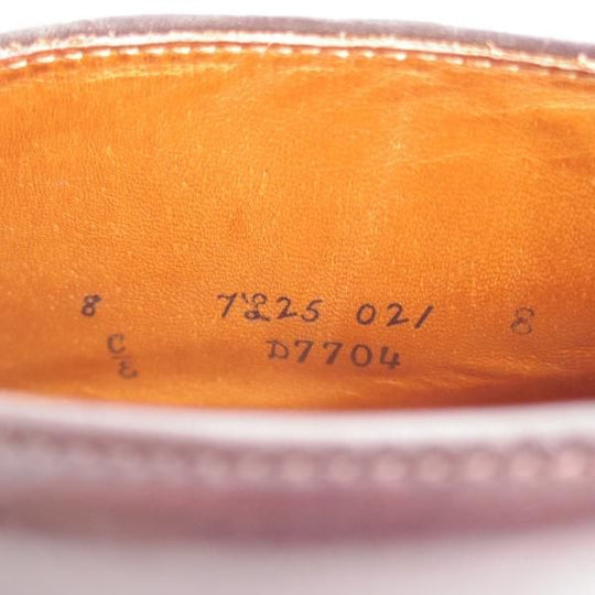 美品★オールデン 8E【貴重★#8コードバン×アンティークエッジ/NY店取扱モデル】D7704/チャッカブーツ/アバディーンラスト/ALDEN★k537