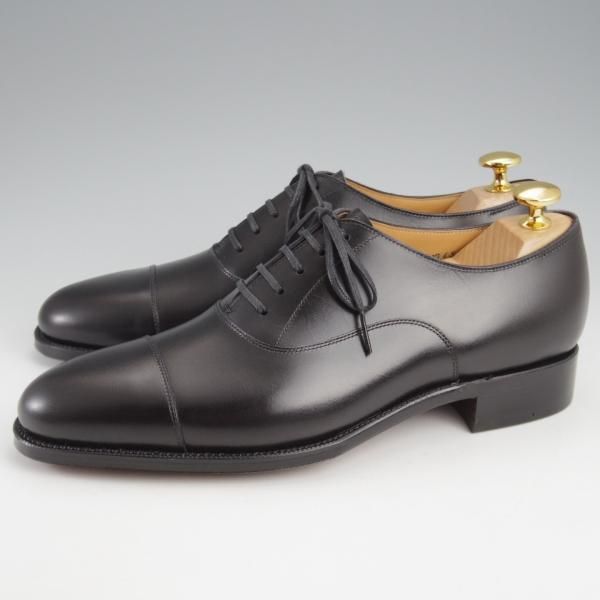 未使用★(浅草)ギルド・オブ・クラフツ SIZE 6.5(S)【定価￥115,500-★Blackie/ストレートチップ】黒/カーフ/メンズ/Guild of crafts★k538