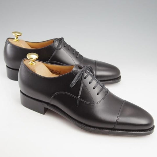 未使用★(浅草)ギルド・オブ・クラフツ SIZE 6.5(S)【定価￥115,500-★Blackie/ストレートチップ】黒/カーフ/メンズ/Guild of crafts★k538