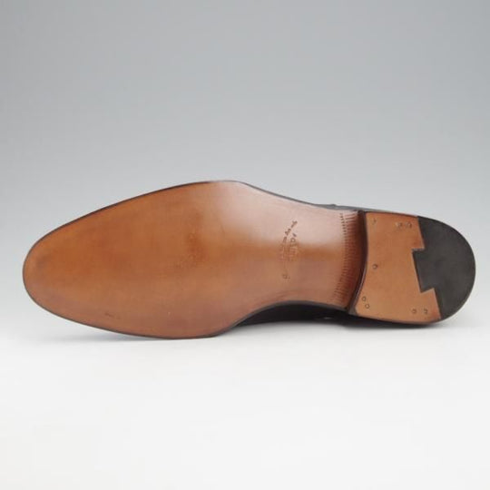 未使用★(浅草)ギルド・オブ・クラフツ SIZE 6.5(S)【定価￥115,500-★Blackie/ストレートチップ】黒/カーフ/メンズ/Guild of crafts★k538