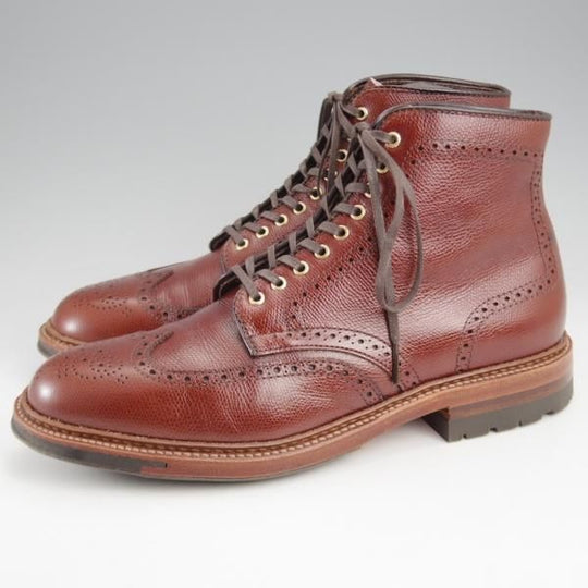 極美品★オールデン 6.5D【貴重★(ハワイ)Leather Soul別注/アンティークエッジ/44696C】バリーラスト/アルパインカーフ/茶/ALDEN★k539