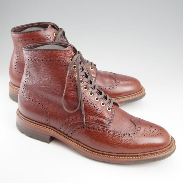 極美品★オールデン 6.5D【貴重★(ハワイ)Leather Soul別注/アンティークエッジ/44696C】バリーラスト/アルパインカーフ/茶/ALDEN★k539