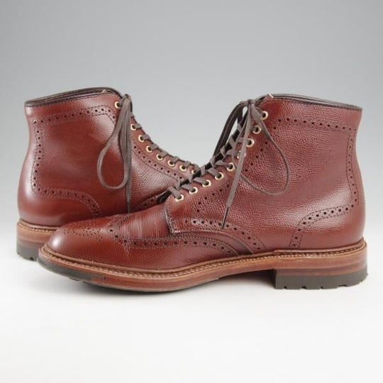 極美品★オールデン 6.5D【貴重★(ハワイ)Leather Soul別注/アンティークエッジ/44696C】バリーラスト/アルパインカーフ/茶/ALDEN★k539