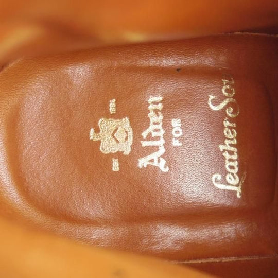 極美品★オールデン 6.5D【貴重★(ハワイ)Leather Soul別注/アンティークエッジ/44696C】バリーラスト/アルパインカーフ/茶/ALDEN★k539