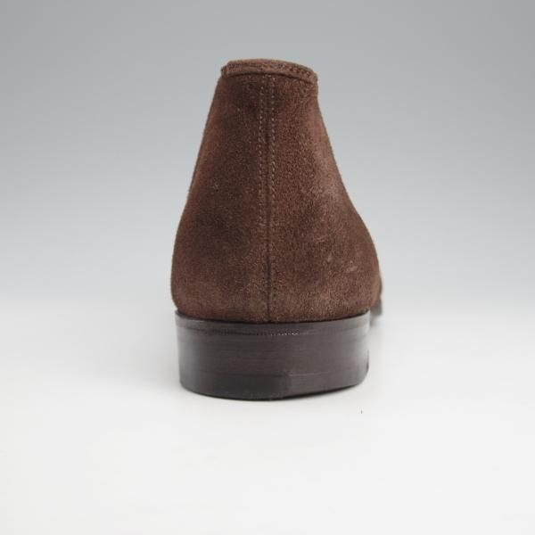 ★(伊)エンツォ・ボナフェ SIZE 9【定価10万円以上★ケーリーグラント同系/CARY GRANT/3727】サイドゴアブーツ/濃茶/Enzo Bonafe★k543