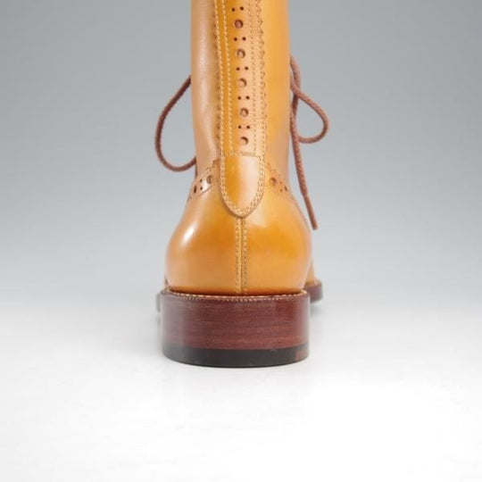 未使用★(HM)ギルド・オブ・クラフツ US6.5D【税込上代￥264,000-★Riggs/ハンドソーンウェルテッド製法】カントリーブーツ/茶★k545