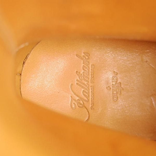 未使用★(HM)ギルド・オブ・クラフツ US6.5D【税込上代￥264,000-★Riggs/ハンドソーンウェルテッド製法】カントリーブーツ/茶★k545