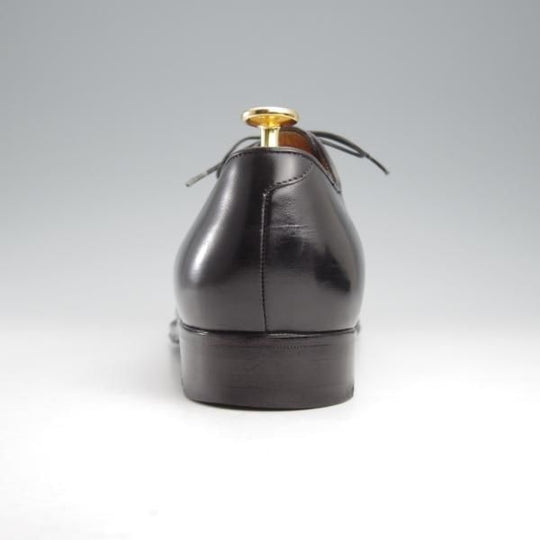 極上★(伊)エンツォ・ボナフェ SIZE 9【定価10万円以上★ホールカット/黒】カーフ/メンズ/Enzo Bonafe★k546