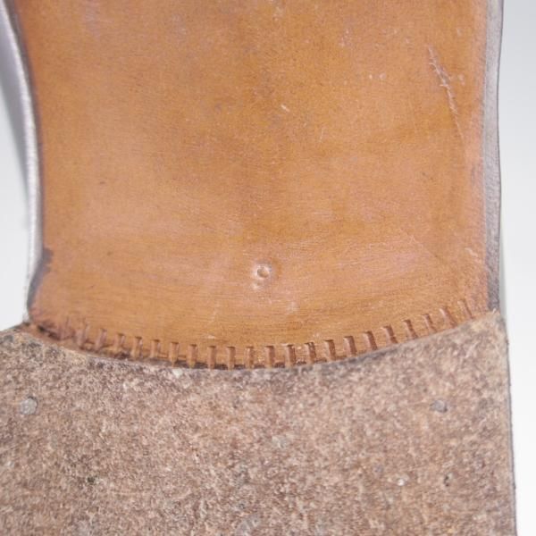 極上★(伊)エンツォ・ボナフェ SIZE 9【定価10万円以上★ホールカット/黒】カーフ/メンズ/Enzo Bonafe★k546