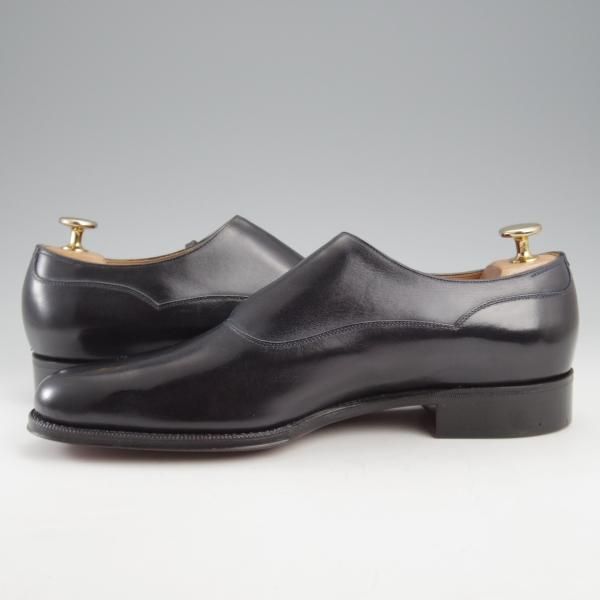 未使用★(HM)ギルド・オブ・クラフツ US7C【税込上代￥165,000-★Winchester/ハンドソーンウェルテッド製法】サイドモンク/濃紺★k550