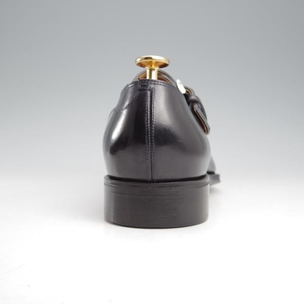 未使用★(HM)ギルド・オブ・クラフツ US7C【税込上代￥165,000-★Winchester/ハンドソーンウェルテッド製法】サイドモンク/濃紺★k550