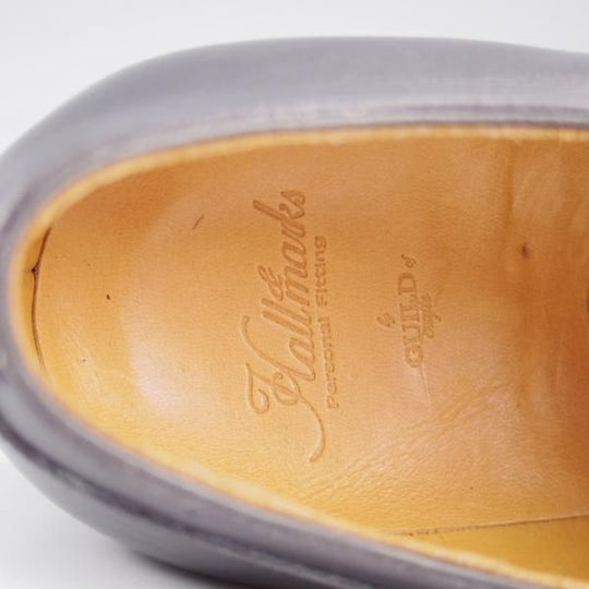 未使用★(HM)ギルド・オブ・クラフツ US7C【税込上代￥165,000-★Winchester/ハンドソーンウェルテッド製法】サイドモンク/濃紺★k550