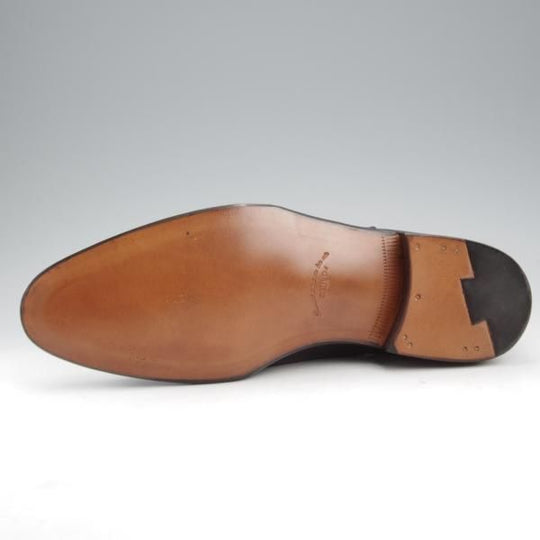 未使用★(浅草)ギルド・オブ・クラフツ SIZE 7(M)【定価￥115,500-★Blackie/ストレートチップ】カーフ/黒/メンズ/Guild of crafts★k553