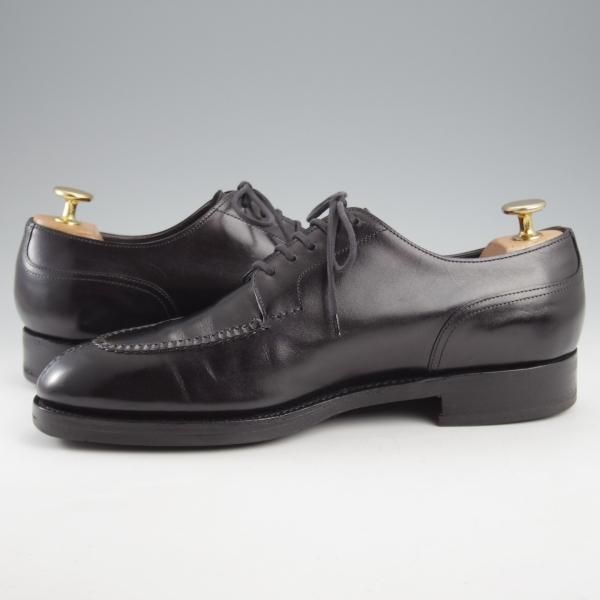 エドワードグリーン ドーバー　黒　UK7 　純正ツリー付き EDWARD GREEN エドワードグリーン UK7.5B 2アイレット プレーン