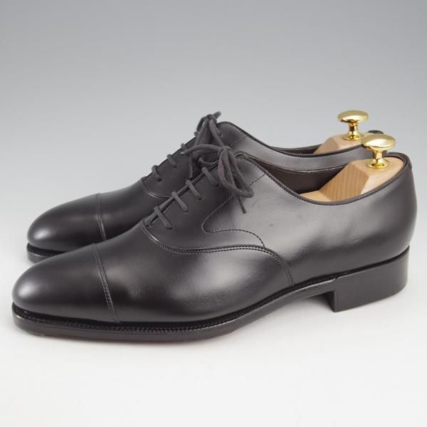 ほぼ試着程度★エドワードグリーン 5.5E【定価￥204,600-★チェルシー/CHELSEA/82ラスト】ストレートチップ/黒/EDWARD GREEN★k555