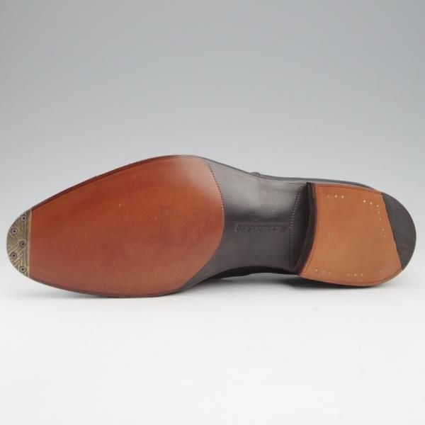 ほぼ試着程度★エドワードグリーン 5.5E【定価￥204,600-★チェルシー/CHELSEA/82ラスト】ストレートチップ/黒/EDWARD GREEN★k555