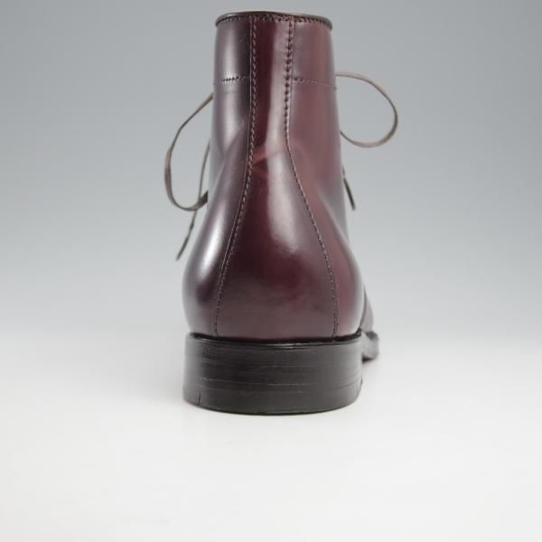 極美品★オールデン 8D【貴重★コードバン仕様/(香港)TASSELS別注/40718H】バリ—ラスト/ブーツ/#8/バーガンディー/赤茶/ALDEN★k559