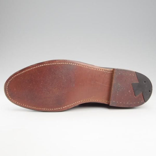 極美品★オールデン 8D【貴重★コードバン仕様/(香港)TASSELS別注/40718H】バリ—ラスト/ブーツ/#8/バーガンディー/赤茶/ALDEN★k559