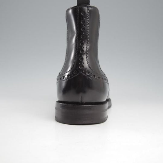 極美品★チャーチ(レディース) SIZE 36.5【定価￥176,000★KETSBY/サイドゴアブーツ】ポリッシュドバインダーカーフ/黒/Church's★k560