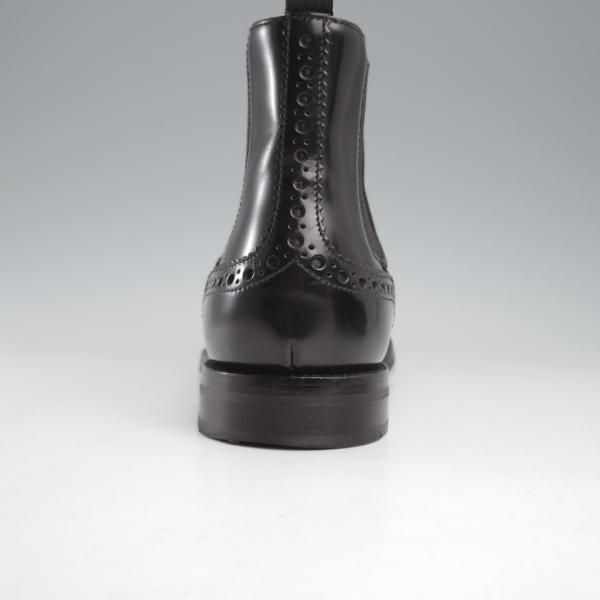 極美品★チャーチ(レディース) SIZE 36.5【定価￥176,000★KETSBY/サイドゴアブーツ】ポリッシュドバインダーカーフ/黒/Church's★k560