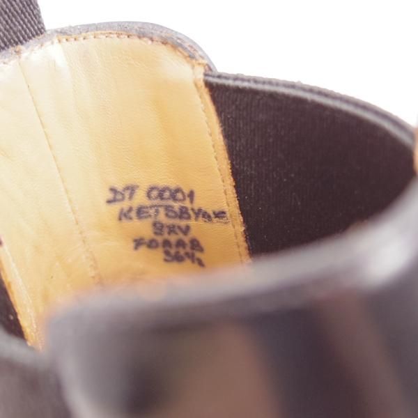 極美品★チャーチ(レディース) SIZE 36.5【定価￥176,000★KETSBY/サイドゴアブーツ】ポリッシュドバインダーカーフ/黒/Church's★k560