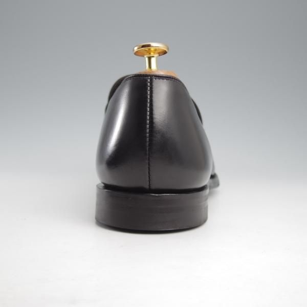 ★クロケット&ジョーンズ 9E【定価￥110,000-★SELBY/セルビー】バタフライローファー/375ラスト/カーフ/黒/メンズ/Crockett&Jones★k561